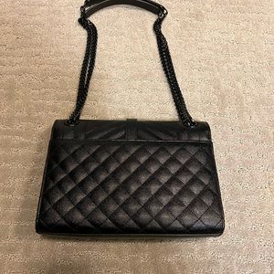 YSL Medium Quilted Envelope Handbag